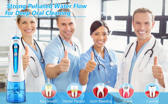 歯、支柱、コードレス水歯科Flosser、再充電可能及びIPX7防水歯の洗剤のためのElectric口頭Irrigator